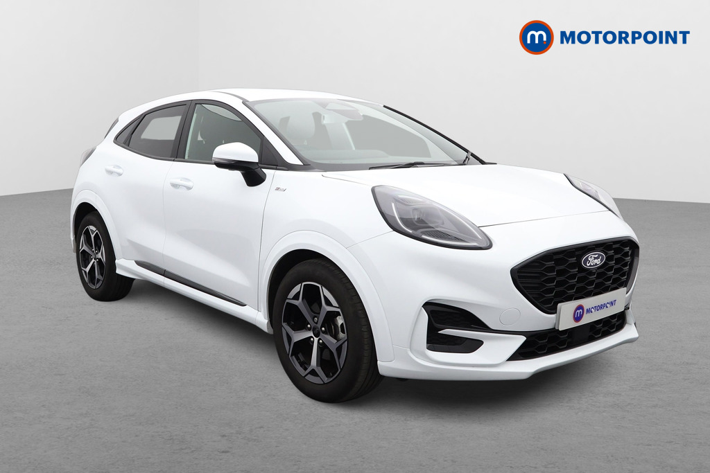 Ford Puma St-Line Automatic Petrol-Electric Hybrid SUV - Stock Number (1560944) - Drivers side front corner