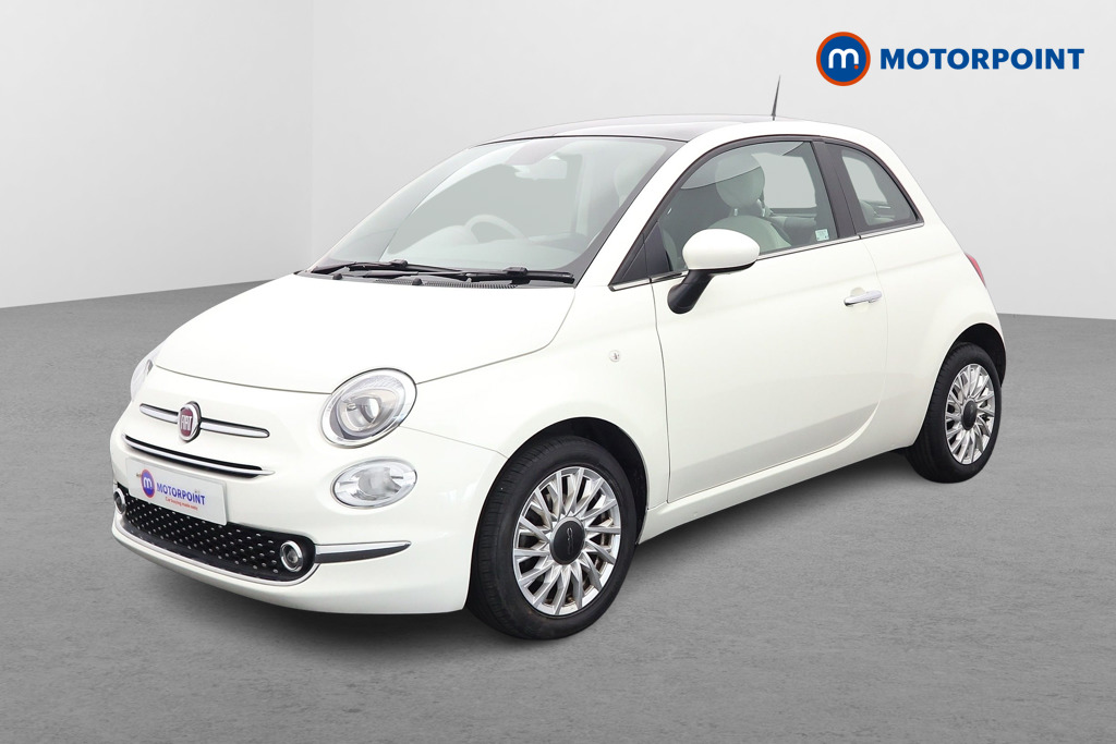 Fiat 500 Dolcevita Manual Petrol-Electric Hybrid Hatchback - Stock Number (1563776) - Passenger side front corner