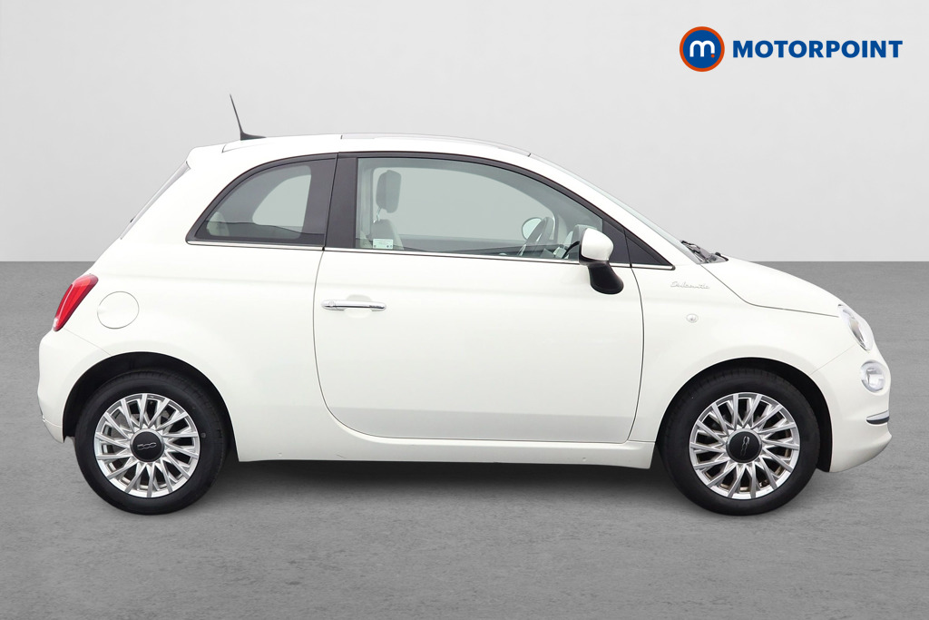 Fiat 500 Dolcevita Manual Petrol-Electric Hybrid Hatchback - Stock Number (1563776) - Drivers side