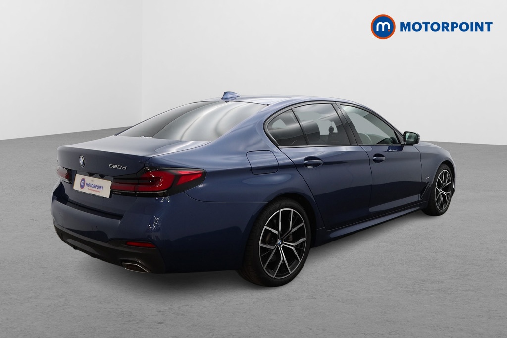 BMW 5 Series M Sport Automatic Diesel Saloon - Stock Number (1564181) - Drivers side rear corner
