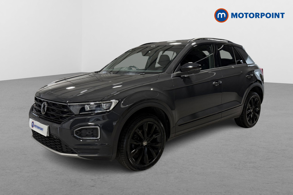Volkswagen T-Roc Black Edition Manual Petrol SUV - Stock Number (1564659) - Passenger side front corner