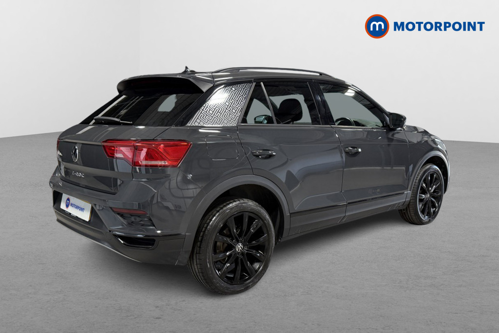 Volkswagen T-Roc Black Edition Manual Petrol SUV - Stock Number (1564659) - Drivers side rear corner