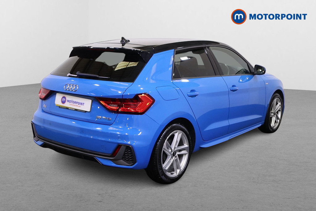 Audi A1 S Line Manual Petrol Hatchback - Stock Number (1565597) - Drivers side rear corner