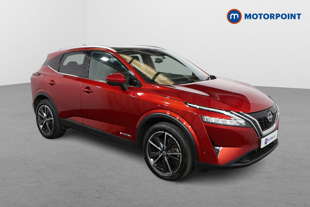 Nissan Qashqai Tekna Automatic Petrol-Electric Hybrid SUV - Stock Number (1566246) - Drivers side front corner