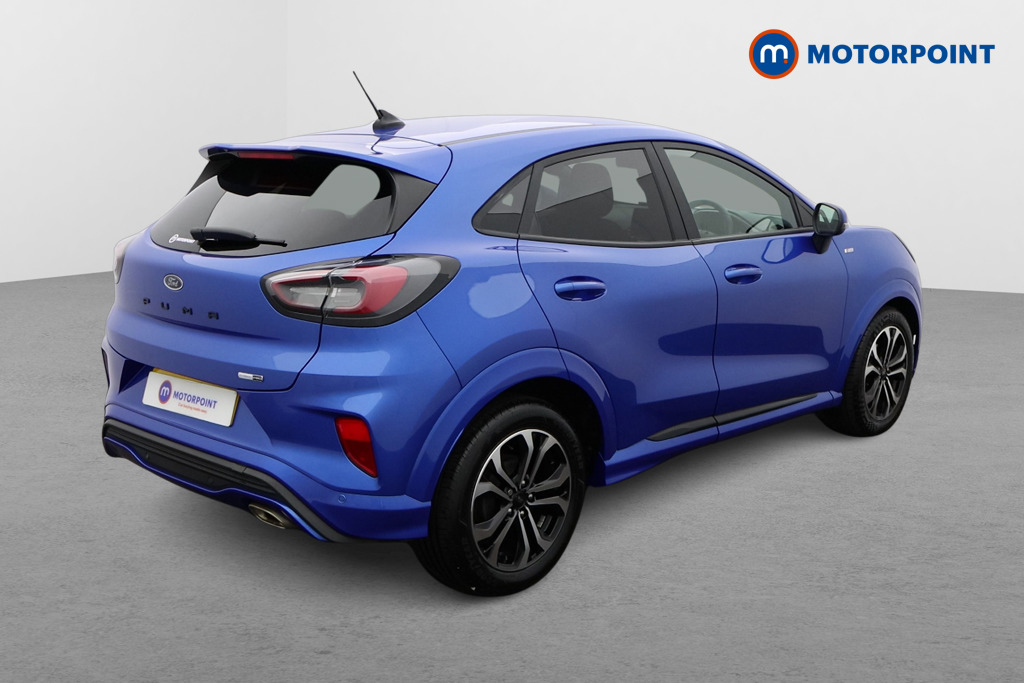 Ford Puma St-Line Design Manual Petrol-Electric Hybrid SUV - Stock Number (1566811) - Drivers side rear corner