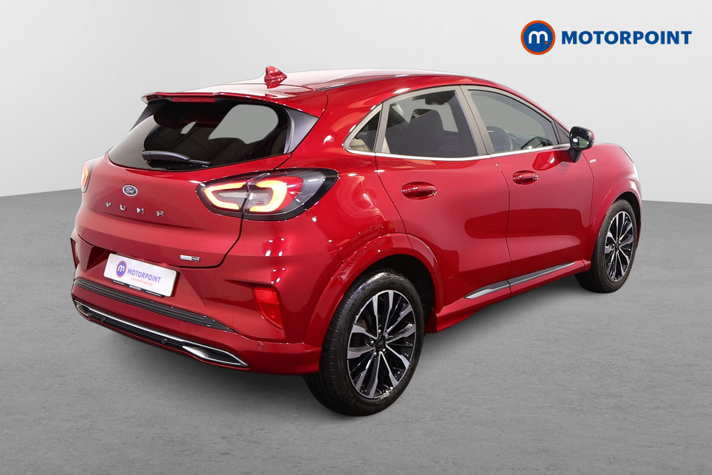 Ford Puma St-Line Vignale Manual Petrol-Electric Hybrid SUV - Stock Number (1566830) - Drivers side rear corner