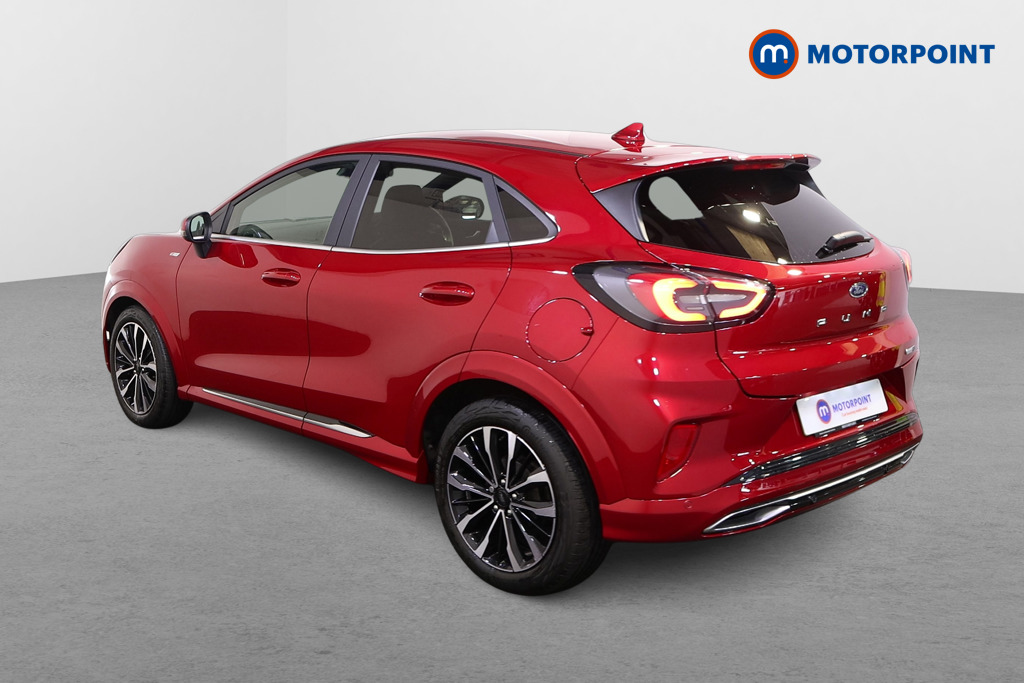 Ford Puma St-Line Vignale Manual Petrol-Electric Hybrid SUV - Stock Number (1566830) - Passenger side rear corner