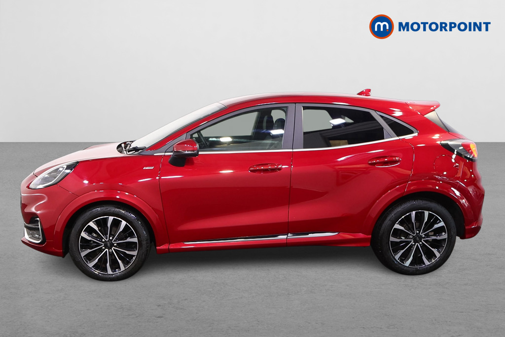 Ford Puma St-Line Vignale Manual Petrol-Electric Hybrid SUV - Stock Number (1566830) - Passenger side