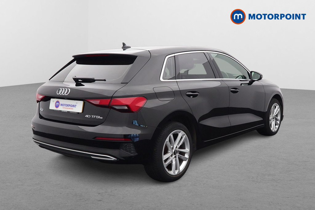Audi A3 Sport Automatic Petrol Plug-In Hybrid Hatchback - Stock Number (1568282) - Drivers side rear corner