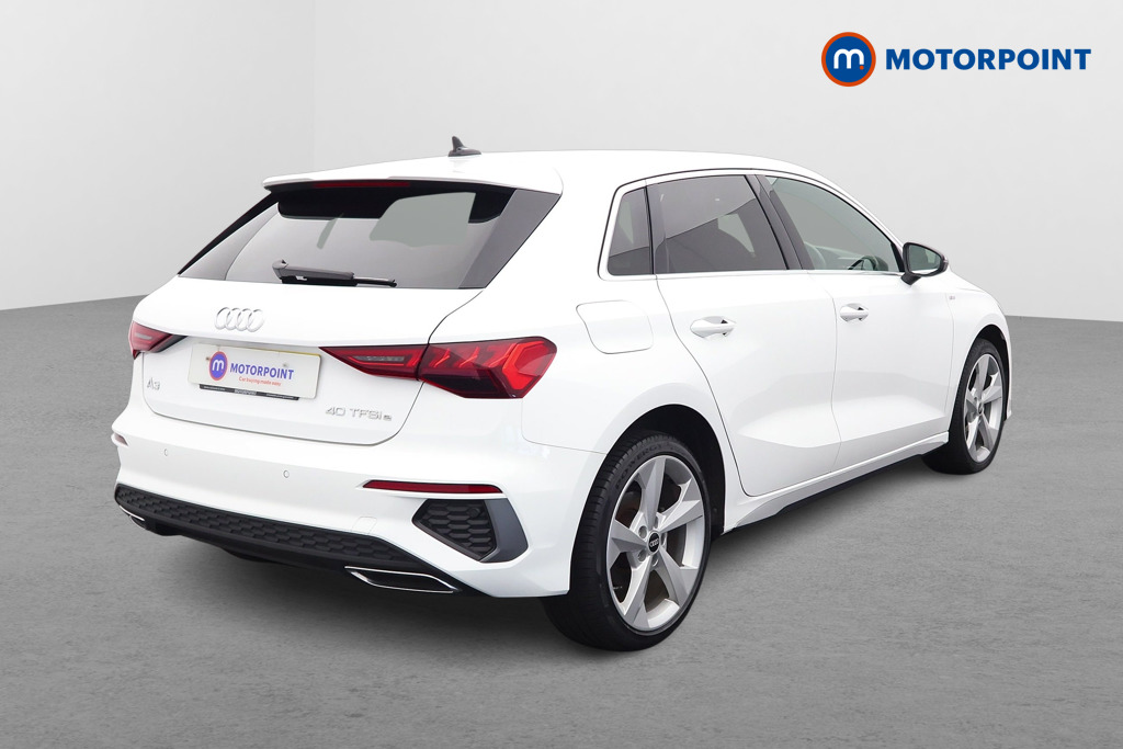 Audi A3 S Line Automatic Petrol Plug-In Hybrid Hatchback - Stock Number (1568712) - Drivers side rear corner