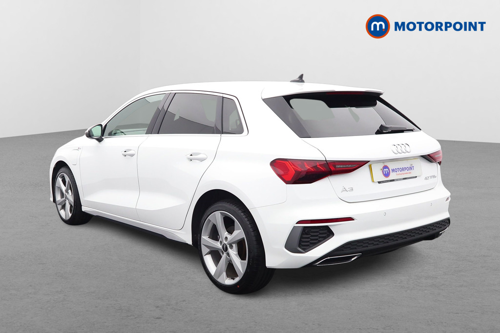 Audi A3 S Line Automatic Petrol Plug-In Hybrid Hatchback - Stock Number (1568712) - Passenger side rear corner