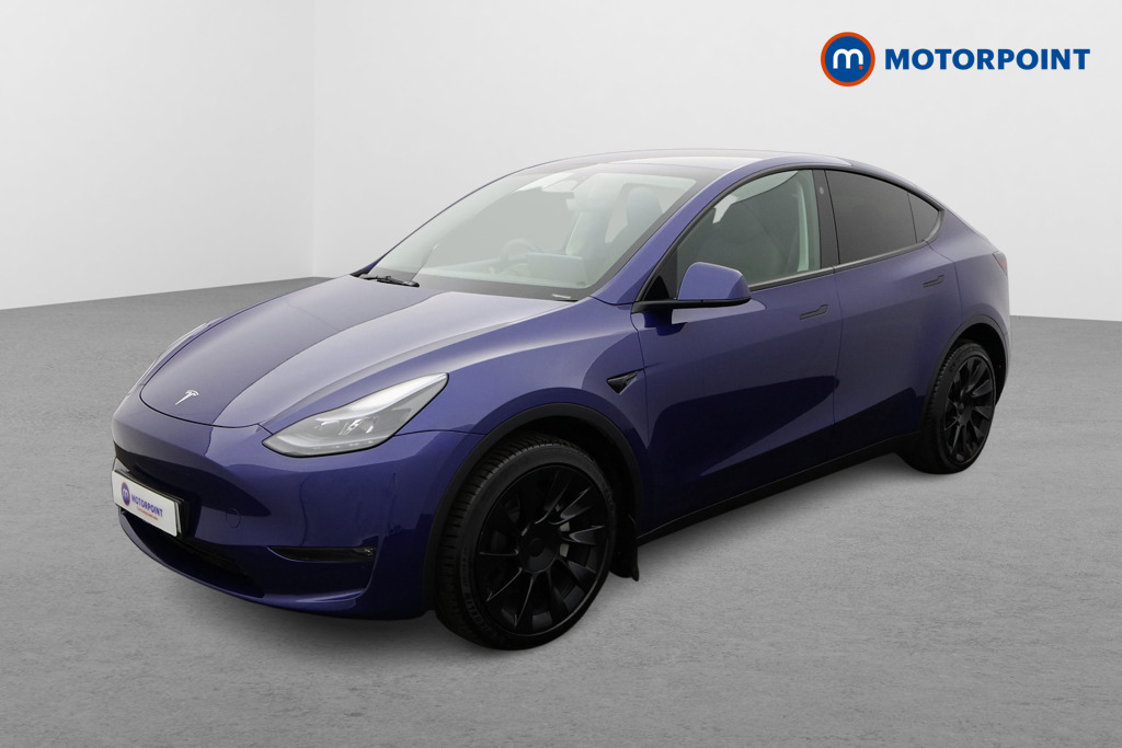 Tesla Model Y Long Range Automatic Electric SUV - Stock Number (1569121) - Passenger side front corner
