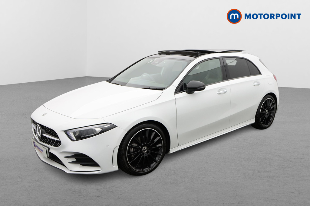 Mercedes-Benz A Class Amg Line Premium Plus Night Edition Automatic Petrol Hatchback - Stock Number (1569183) - Passenger side front corner