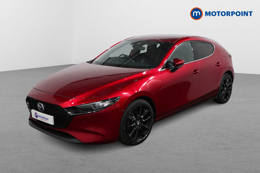 Mazda 3 Gt Sport Tech Automatic Petrol-Electric Hybrid Hatchback - Stock Number (1569240) - Passenger side front corner