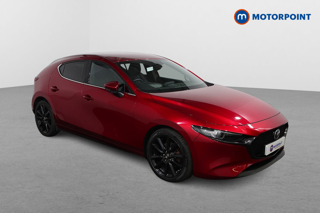 Mazda 3 Gt Sport Tech Automatic Petrol-Electric Hybrid Hatchback - Stock Number (1569240) - Drivers side front corner