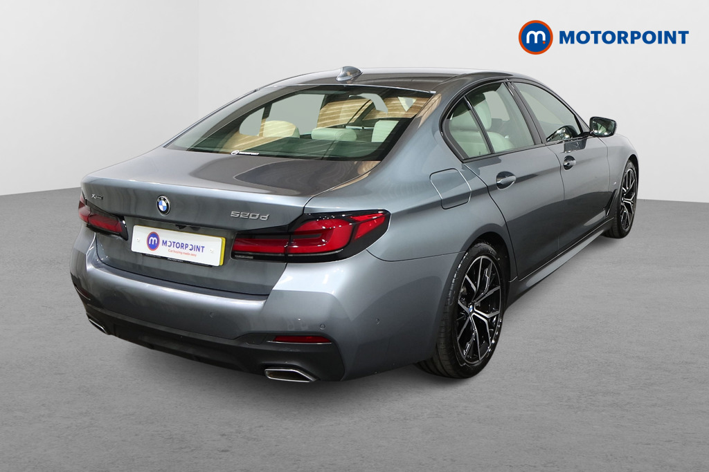 BMW 5 Series M Sport Automatic Diesel Saloon - Stock Number (1569250) - Drivers side rear corner