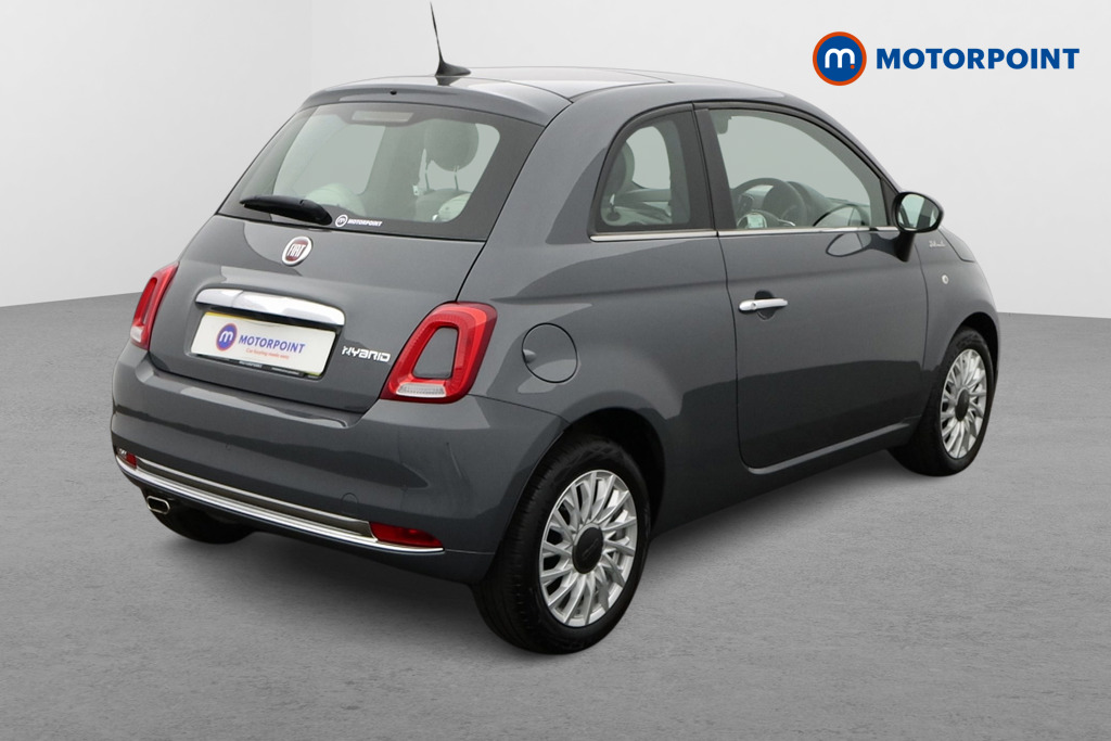 Fiat 500 Dolcevita Manual Petrol-Electric Hybrid Hatchback - Stock Number (1569256) - Drivers side rear corner