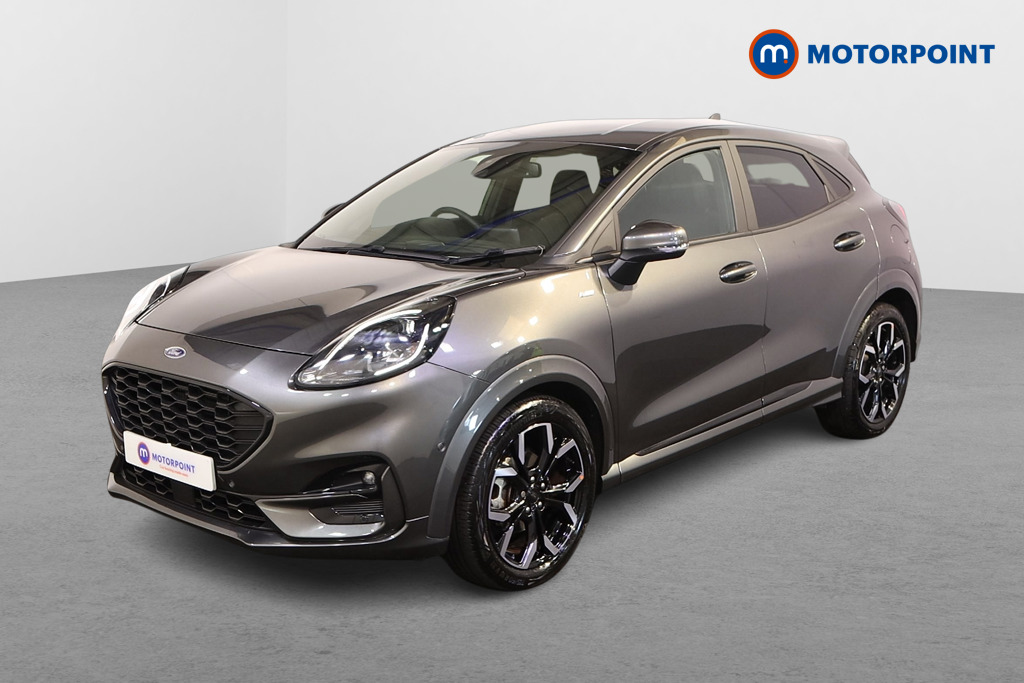 Ford Puma St-Line X Manual Petrol-Electric Hybrid SUV - Stock Number (1570006) - Passenger side front corner