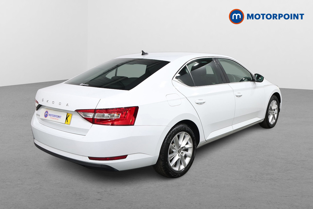 Skoda Superb Se Technology Automatic Petrol Hatchback - Stock Number (1568352) - Drivers side rear corner