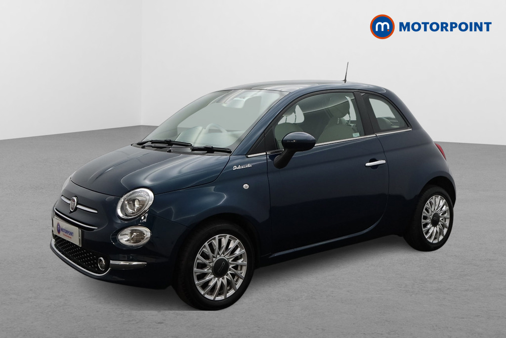 Fiat 500 Dolcevita Manual Petrol-Electric Hybrid Hatchback - Stock Number (1556879) - Passenger side front corner