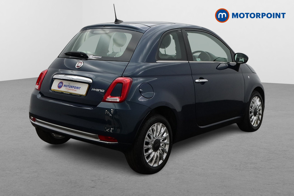 Fiat 500 Dolcevita Manual Petrol-Electric Hybrid Hatchback - Stock Number (1556879) - Drivers side rear corner