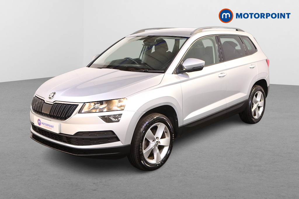 Skoda Karoq SE Manual Petrol SUV - Stock Number (1558011) - Passenger side front corner