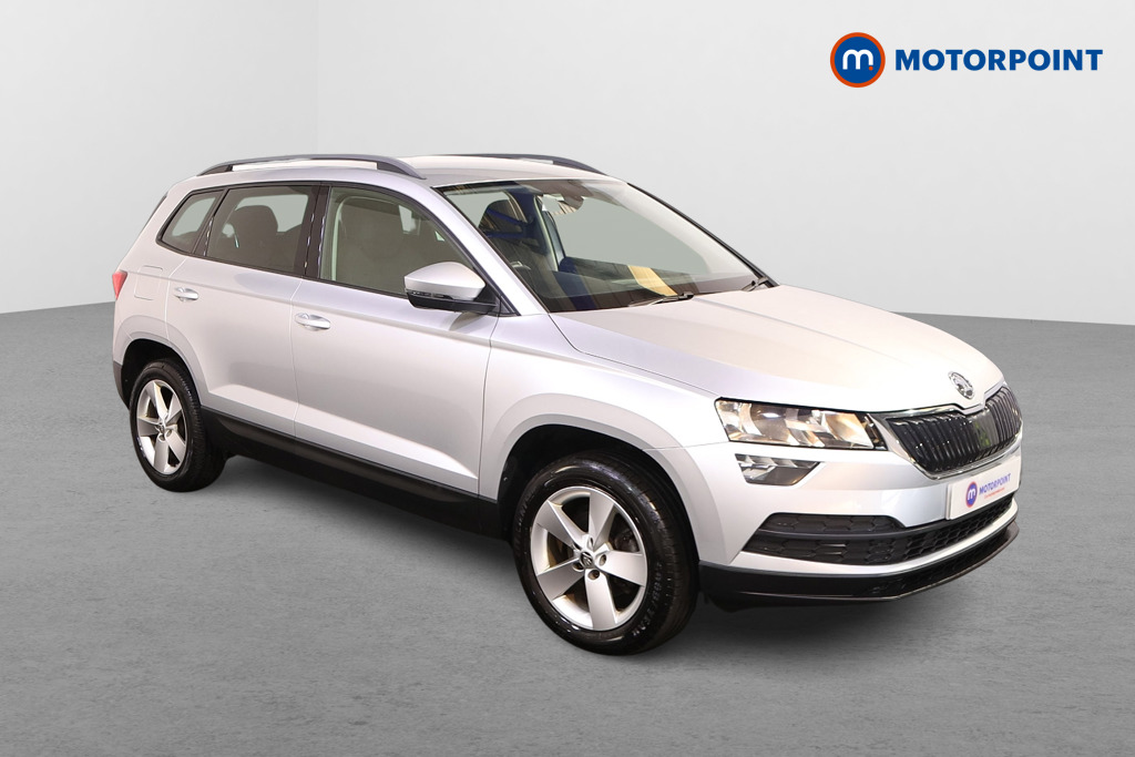 Skoda Karoq SE Manual Petrol SUV - Stock Number (1558011) - Drivers side front corner