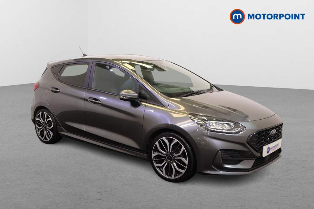 Ford Fiesta St-Line X Manual Petrol-Electric Hybrid Hatchback - Stock Number (1558037) - Drivers side front corner