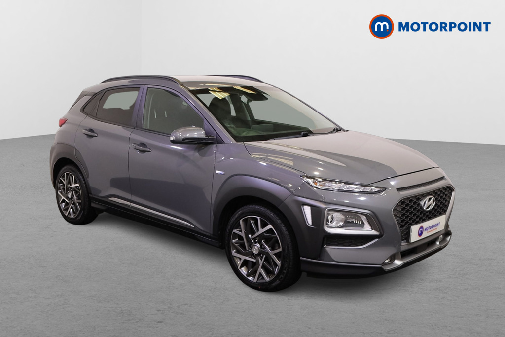 Hyundai Kona Premium Se Automatic Petrol-Electric Hybrid SUV - Stock Number (1563266) - Drivers side front corner