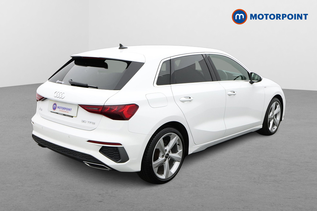 Audi A3 S Line Automatic Petrol Hatchback - Stock Number (1563400) - Drivers side rear corner