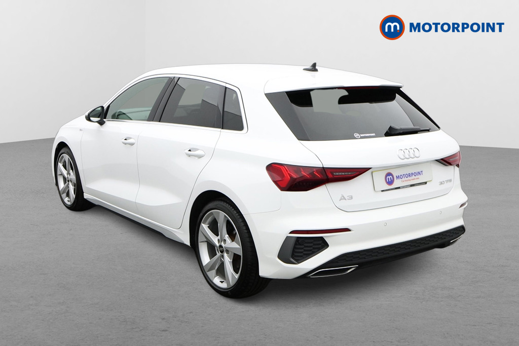 Audi A3 S Line Automatic Petrol Hatchback - Stock Number (1563400) - Passenger side rear corner