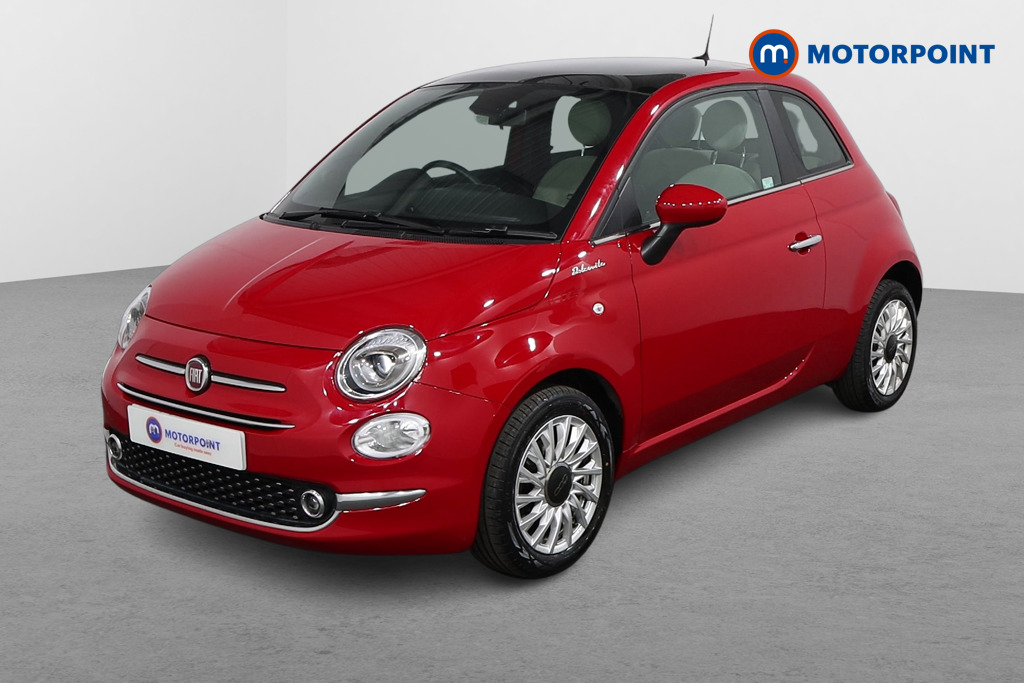 Fiat 500 Dolcevita Manual Petrol-Electric Hybrid Hatchback - Stock Number (1563773) - Passenger side front corner