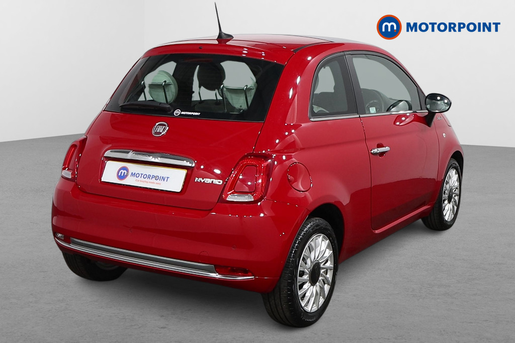Fiat 500 Dolcevita Manual Petrol-Electric Hybrid Hatchback - Stock Number (1563773) - Drivers side rear corner