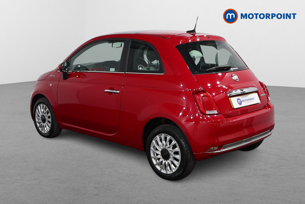 Fiat 500 Dolcevita Manual Petrol-Electric Hybrid Hatchback - Stock Number (1563773) - Passenger side rear corner