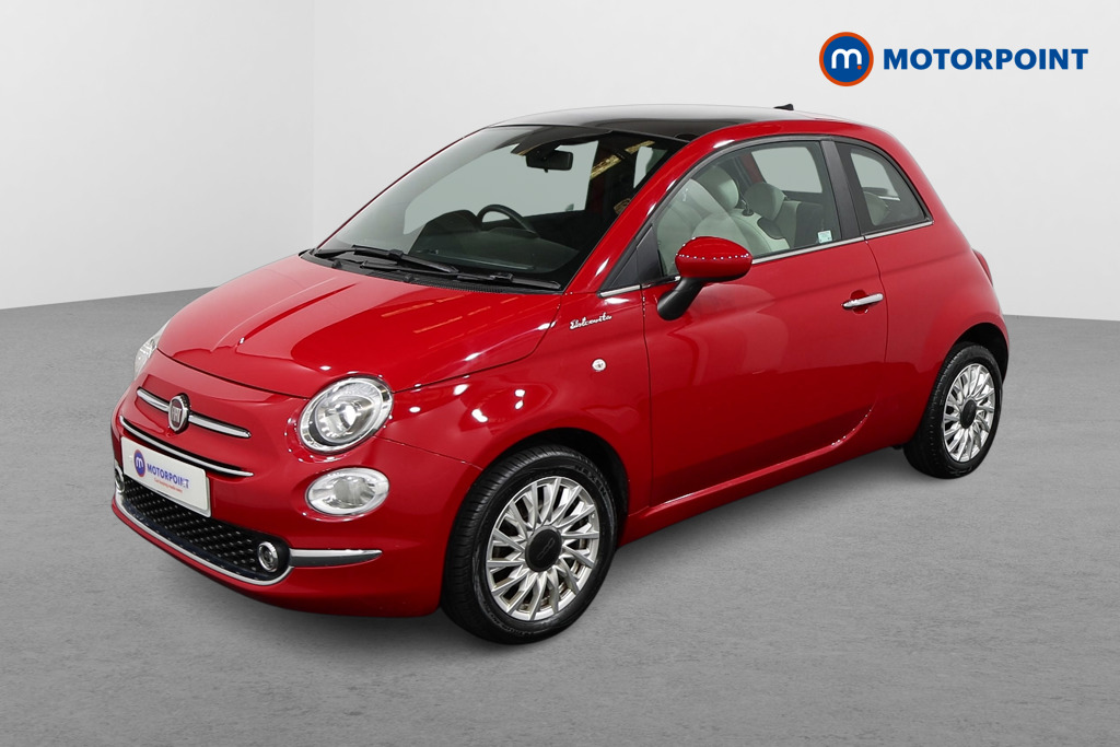 Fiat 500 Dolcevita Manual Petrol-Electric Hybrid Hatchback - Stock Number (1563814) - Passenger side front corner