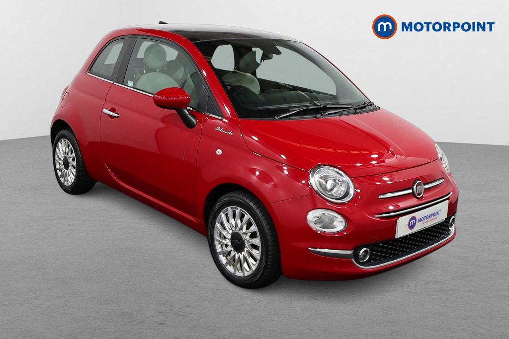 Fiat 500 Dolcevita Manual Petrol-Electric Hybrid Hatchback - Stock Number (1563814) - Drivers side front corner
