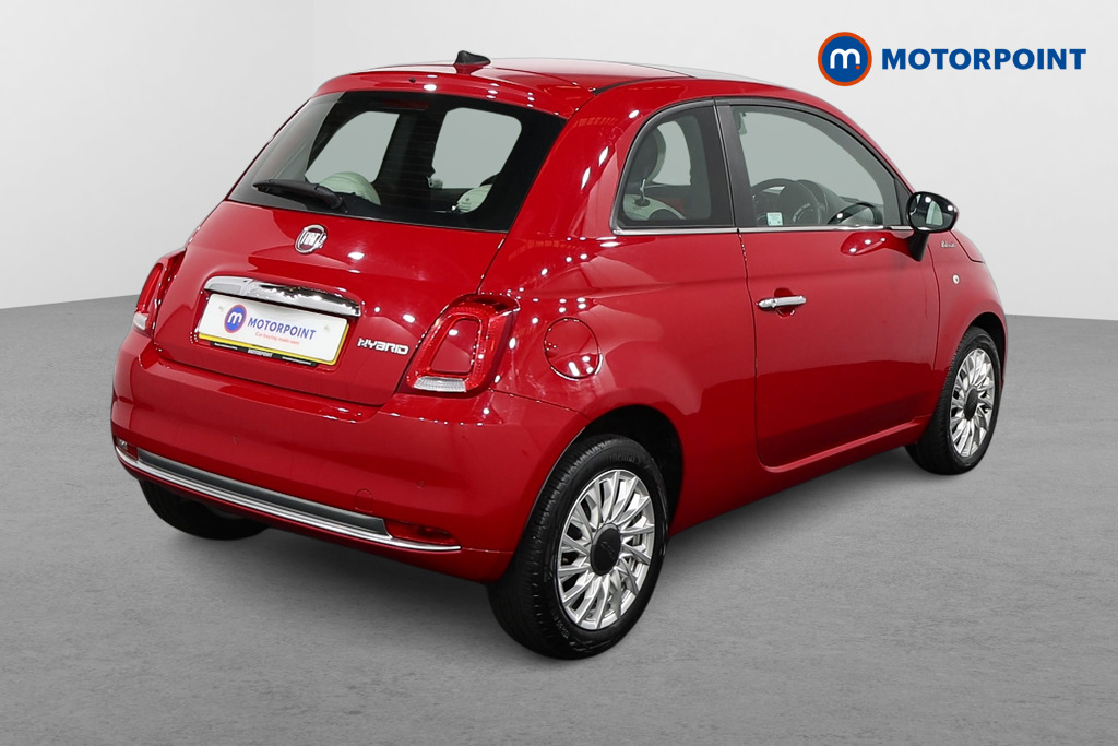 Fiat 500 Dolcevita Manual Petrol-Electric Hybrid Hatchback - Stock Number (1563814) - Drivers side rear corner
