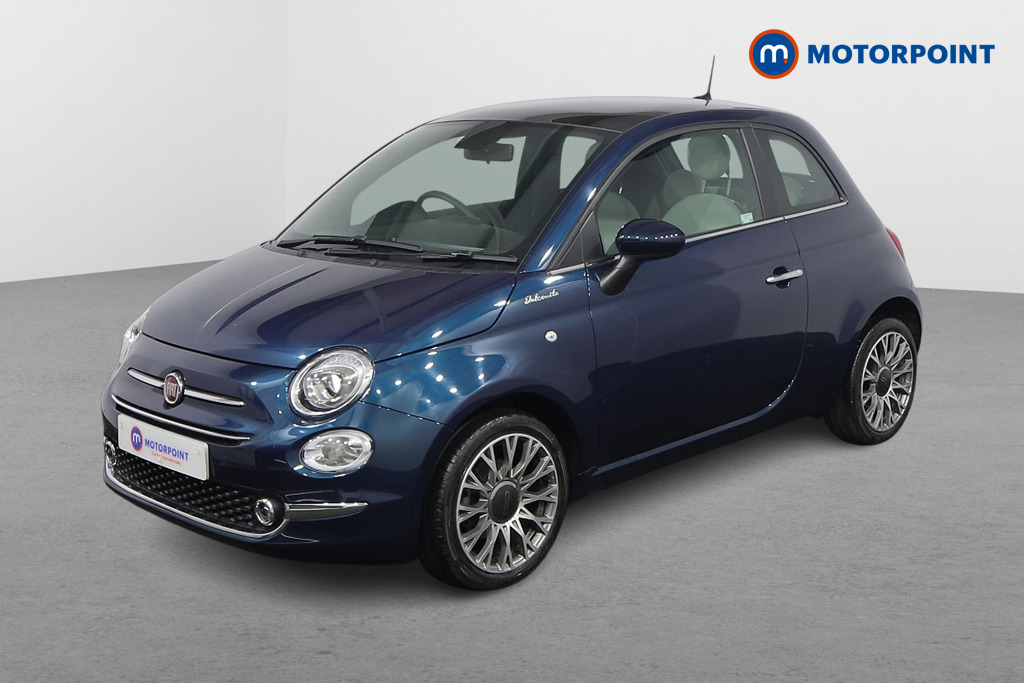 Fiat 500 Dolcevita Plus Manual Petrol-Electric Hybrid Hatchback - Stock Number (1564782) - Passenger side front corner