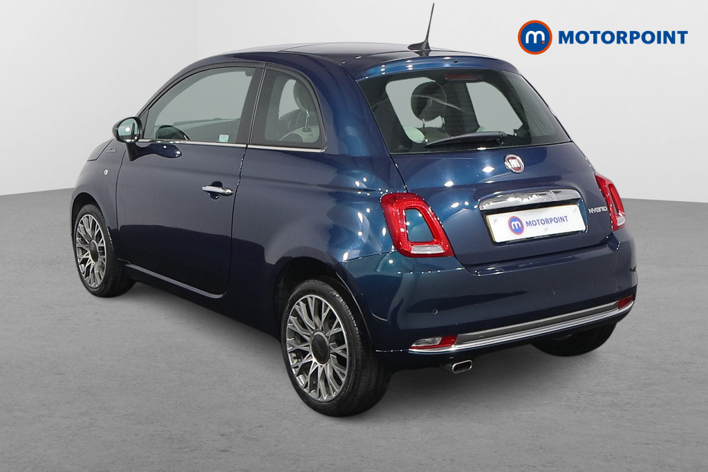 Fiat 500 Dolcevita Plus Manual Petrol-Electric Hybrid Hatchback - Stock Number (1564782) - Passenger side rear corner