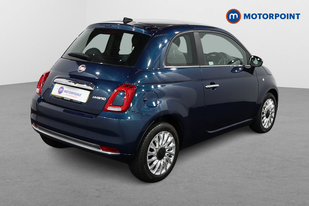 Fiat 500 1.0 Mild Hybrid 3Dr Manual Petrol-Electric Hybrid Hatchback - Stock Number (1565341) - Drivers side rear corner