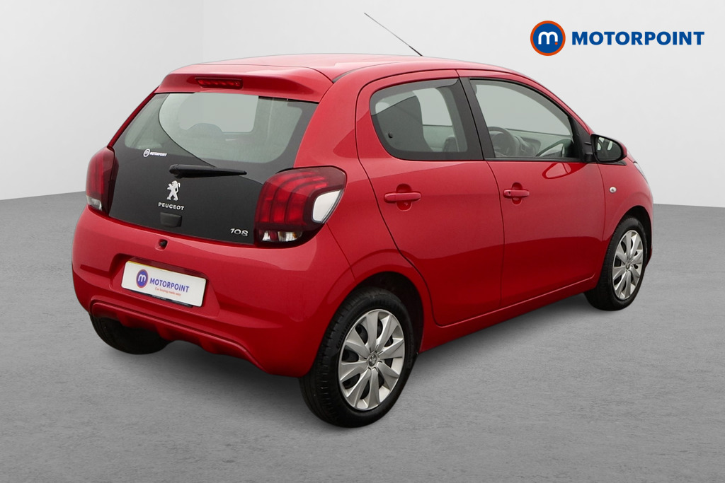 Peugeot 108 Active Manual Petrol Hatchback - Stock Number (1567557) - Drivers side rear corner