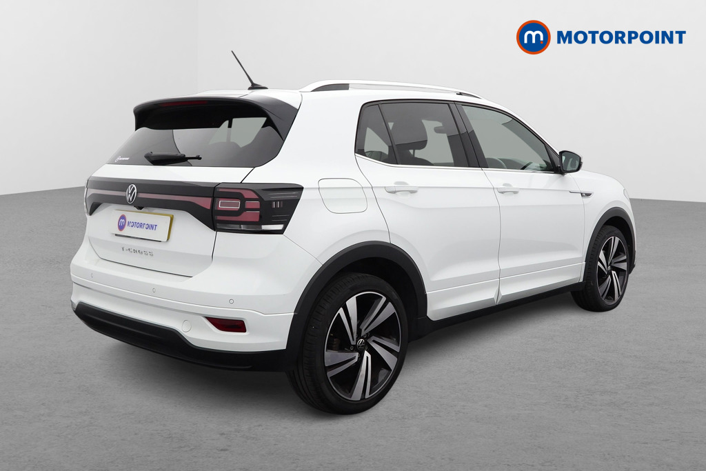 Volkswagen T-Cross R-Line Manual Petrol SUV - Stock Number (1567660) - Drivers side rear corner