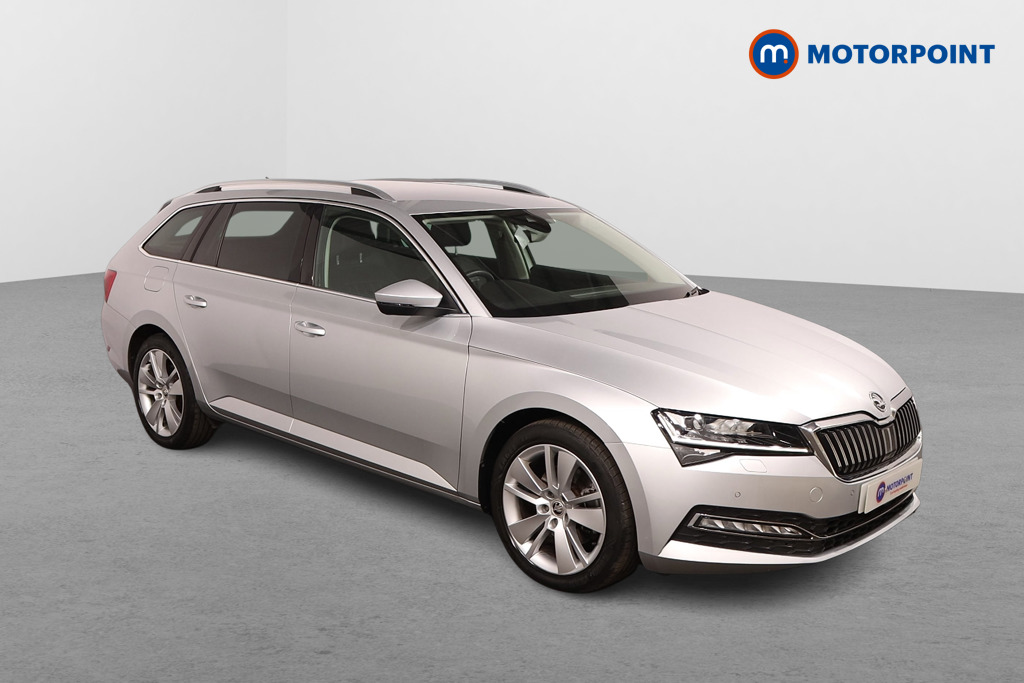 Skoda Superb Se L Automatic Diesel Estate - Stock Number (1567940) - Drivers side front corner