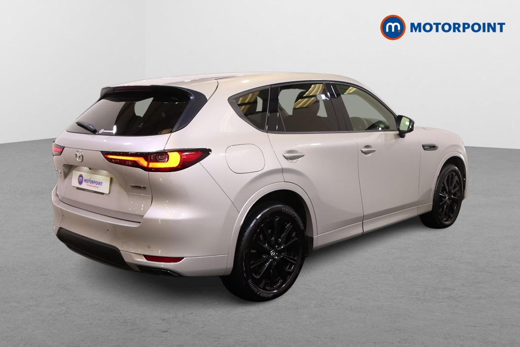 Mazda Cx-60 Homura Automatic Petrol Plug-In Hybrid SUV - Stock Number (1568375) - Drivers side rear corner