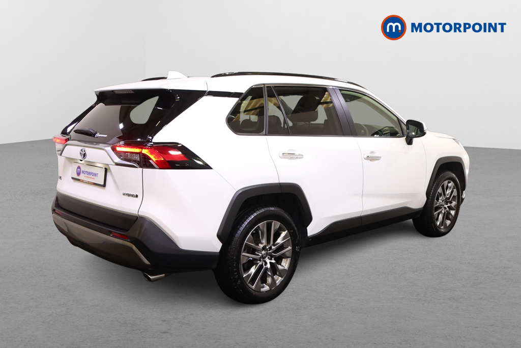 Toyota Rav4 Excel Automatic Petrol-Electric Hybrid SUV - Stock Number (1570292) - Drivers side rear corner