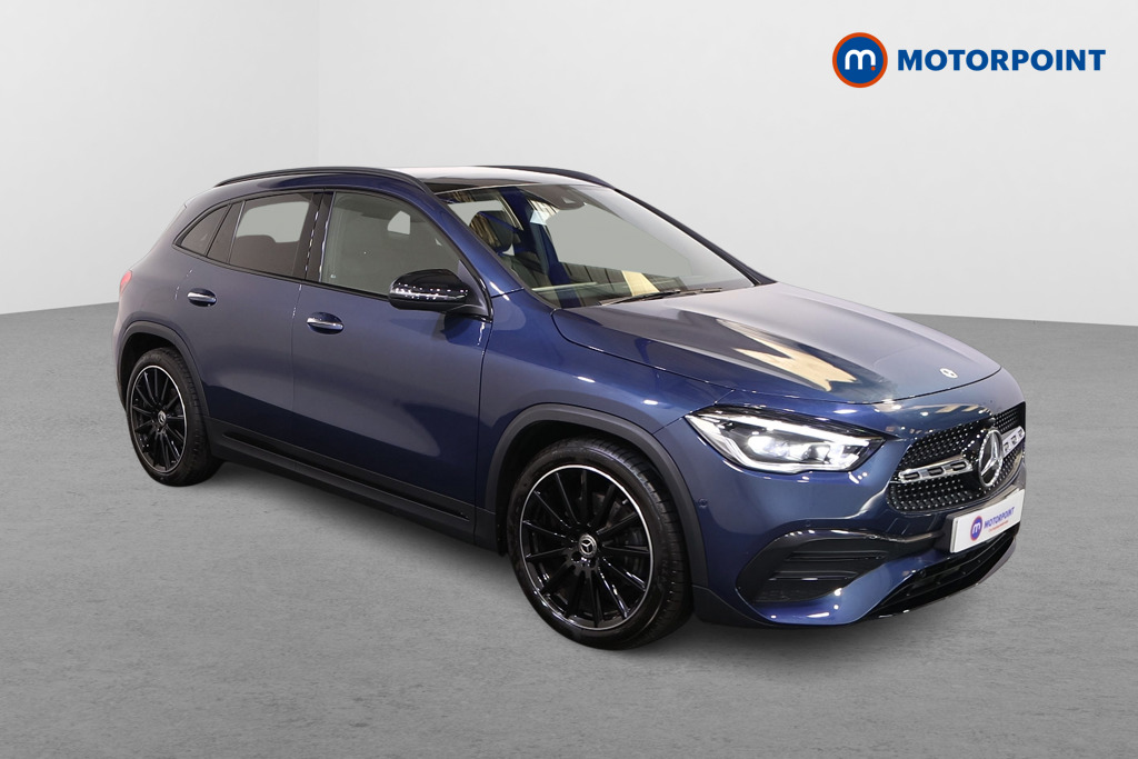 Mercedes-Benz GLA Amg Line Night Edition Automatic Petrol SUV - Stock Number (1570360) - Drivers side front corner