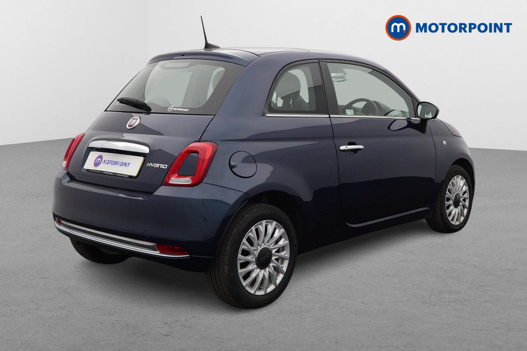Fiat 500 1.0 Mild Hybrid 3Dr Manual Petrol-Electric Hybrid Hatchback - Stock Number (1562291) - Drivers side rear corner