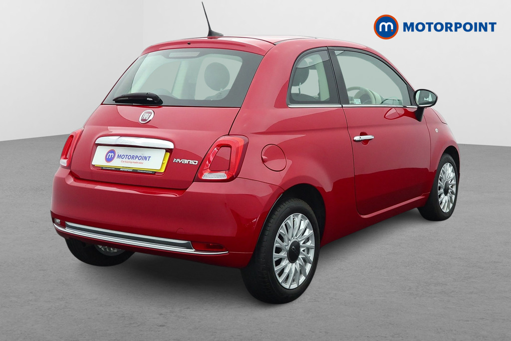 Fiat 500 1.0 Mild Hybrid 3Dr Manual Petrol-Electric Hybrid Hatchback - Stock Number (1562292) - Drivers side rear corner
