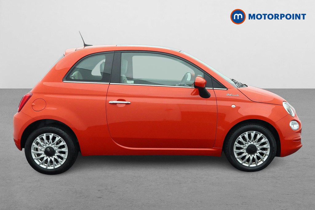 Fiat 500 Dolcevita Manual Petrol-Electric Hybrid Hatchback - Stock Number (1563817) - Drivers side