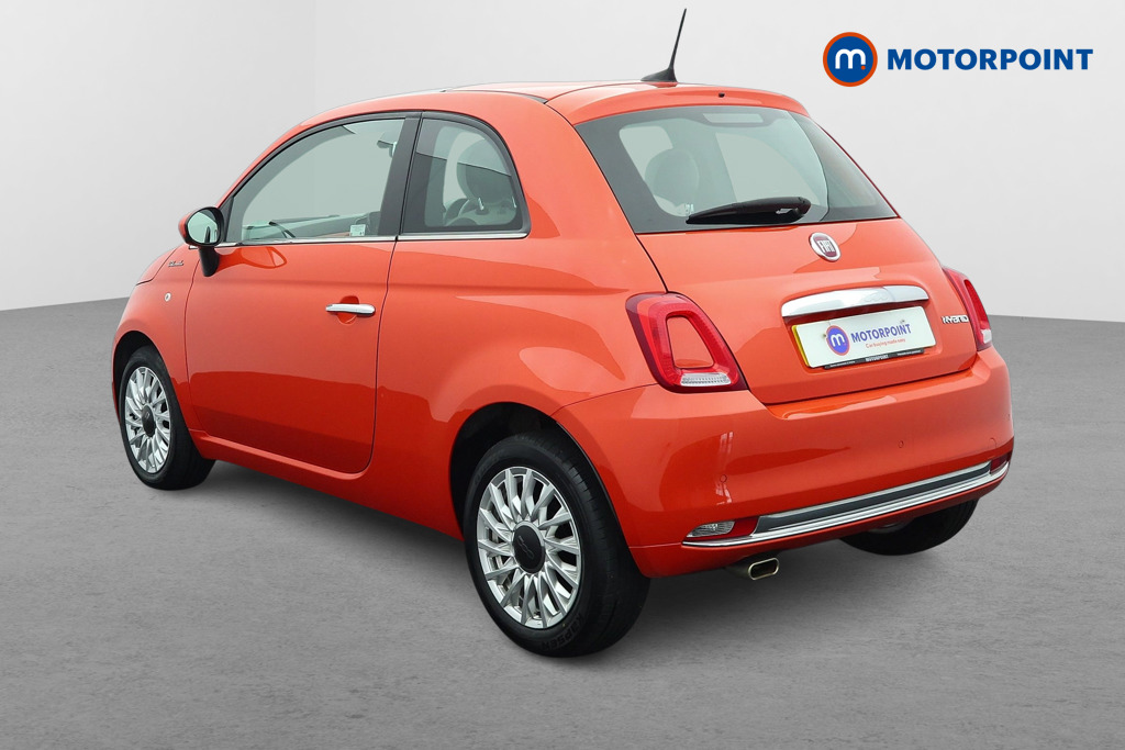 Fiat 500 Dolcevita Manual Petrol-Electric Hybrid Hatchback - Stock Number (1563817) - Passenger side rear corner